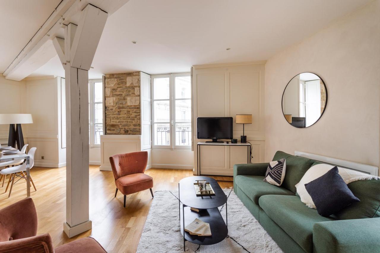 La Tourelle & L'Honore - 2 Appartements Dans Le Centre Historique De 렌 외부 사진